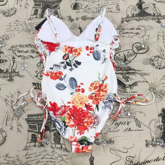 Rachel Rachel Roy Large Floral Print Swimsuit - Picture 4 of 6